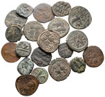 Lot of ca. 20 byzantine bronze coins / SOLD AS SEEN, NO RETURN!very fine