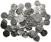 Lot of ca. 53 medieval silver coins / SOLD AS SEEN, NO RETURN!very fine