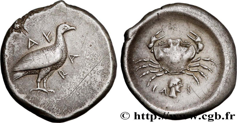 SICILY - AKRAGAS
Type : Didrachme 
Date : c. 480-472 AC. 
Mint name / Town : Sic...