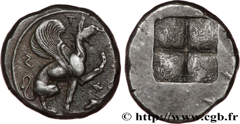 IONIA - TEOS
Type : Statère 
Date : c. 450-425 AC. 
Mint name / Town : Téos, Ion...