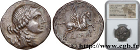 CARIA - ALABANDA
Type : Tridrachme 
Date : an 14 
Mint name / Town : Alabanda, Carie 
Metal : silver 
Diameter : 26,5  mm
Orientation dies : 12  h.
We...