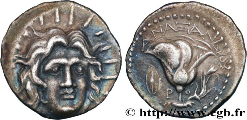 CARIA - CARIAN ISLANDS - RHODES
Type : Didrachme 
Date : c. 230-205 AC. 
Mint na...