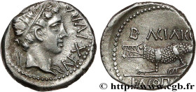 MAURETANIA - MAURETANIAN KINGDOM - JUBA II and CLEOPATRA
Type : Denier 
Date : c. 19 AC. - AD. 6 
Mint name / Town : Césarée, Maurétanie 
Metal : silv...