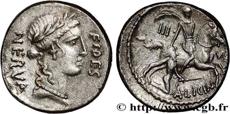 LICINIA
Type : Denier 
Date : 47 AC. 
Mint name / Town : Rome 
Metal : silver 
M...