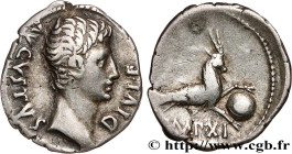 AUGUSTUS
Type : Denier 
Date : 12 AC. 
Mint name / Town : Lyon 
Metal : silver 
Millesimal fineness : 950  ‰
Diameter : 20,5  mm
Orientation dies : 6 ...