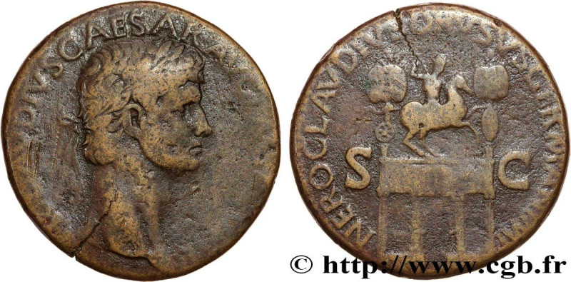 CLAUDIUS and NERO DRUSUS
Type : Sesterce 
Date : c. 41-42 
Mint name / Town : Ro...