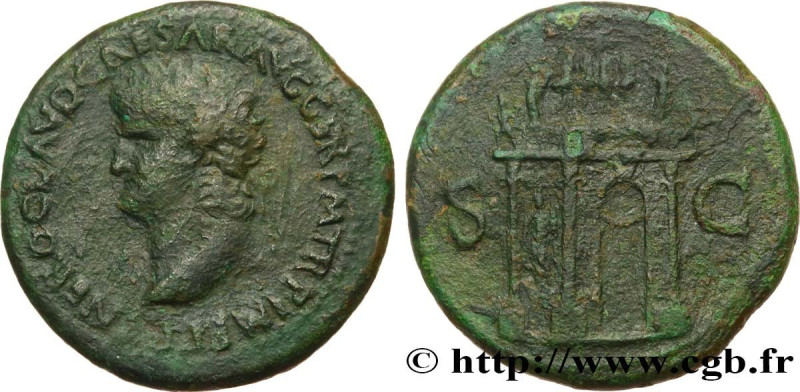 NERO
Type : Sesterce 
Date : 64 
Mint name / Town : Rome 
Metal : bronze 
Diamet...