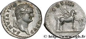 DOMITIANUS
Type : Denier 
Date : 76  
Mint name / Town : Rome 
Metal : silver 
Millesimal fineness : 900  ‰
Diameter : 18  mm
Orientation dies : 6  h....
