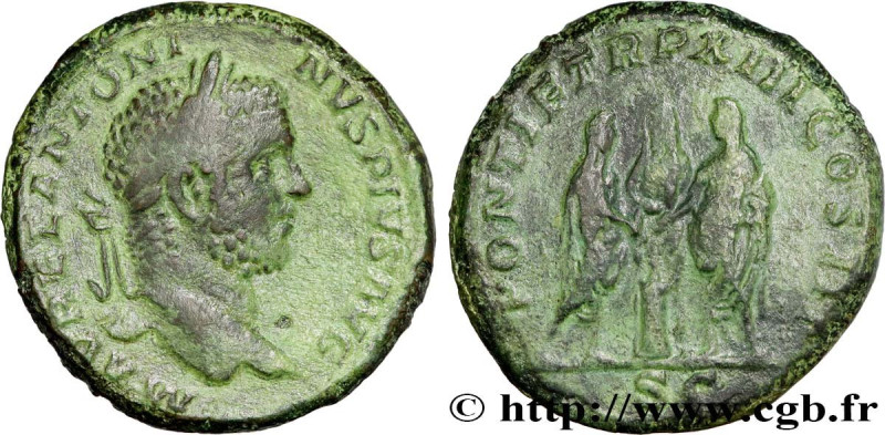 CARACALLA
Type : Sesterce 
Date : 210 
Mint name / Town : Rome 
Diameter : 31,5 ...