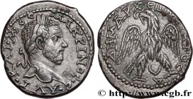 MACRINUS
Type : Tétradrachme syro-phénicien 
Date : 217-218 
Mint name / Town : Aradus, Phénicie 
Metal : billon 
Diameter : 27  mm
Orientation dies :...