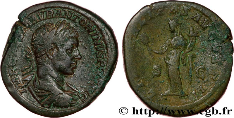 ELAGABALUS
Type : Sesterce 
Date : novembre - décembre 
Date : 219 
Mint name / ...