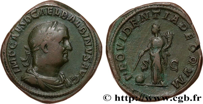 BALBINUS
Type : Sesterce 
Date : 238 
Mint name / Town : Rome 
Metal : copper 
D...