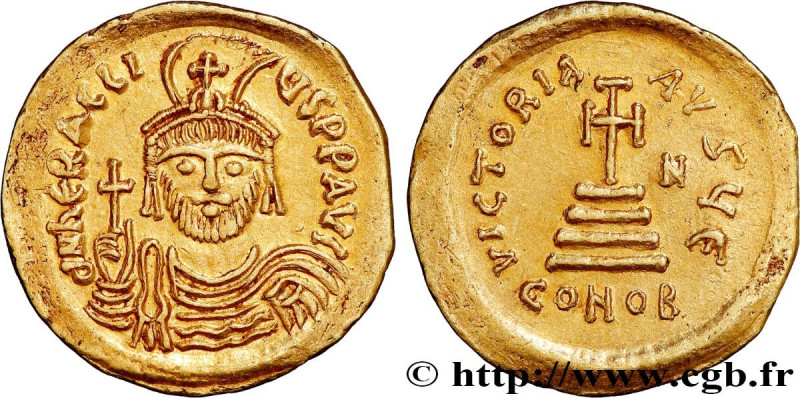 HERACLIUS
Type : Solidus 
Date : 610-613 
Mint name / Town : Constantinople 
Met...