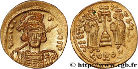 CONSTANTINE IV, HERACLIUS and TIBERIUS
Type : Solidus 
Date : 674-681 
Mint name / Town : Constantinople 
Metal : gold 
Millesimal fineness : 1000  ‰
...