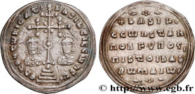BASIL II and CONSTANTINE VIII
Type : Miliaresion 
Date : c. 976-1000 
Mint name / Town : Constantinople 
Metal : silver 
Diameter : 24  mm
Orientation...