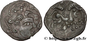 GALLIA - BAÏOCASSES (Area of Bayeux)
Type : Statère de billon au sanglier, “style figuratif” 
Date : IIe - Ier siècles AC. 
Mint name / Town : Bayeux ...