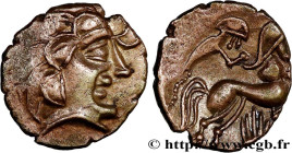 PICTONES (Area of Poitiers)
Type : Quart de statère d’électrum à la main 
Date : Ier siècle avant J.-C. 
Mint name / Town : Poitiers (86) 
Metal : ele...