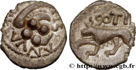 GALLIA - SOUTH WESTERN GAUL - SOTIATES (Area of Sos)
Type : Drachme au loup 
Date : c. après 56 AC. 
Metal : billon 
Diameter : 15,5  mm
Orientation d...