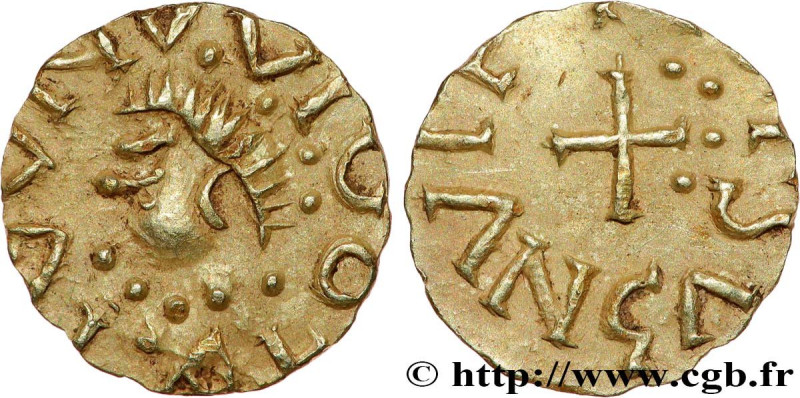 CIVITAS CENOMANNORUM - ALLONNES (Sarthe)
Type : Triens 
Date : c. 600-675 
Mint ...