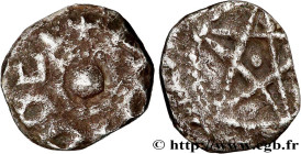 MEROVINGIAN COINS - TOURAINE - Unspecified MINT
Type : Denier 
Date : n.d. 
Mint name / Town : Atelier indéterminé 
Metal : silver 
Diameter : 10,5  m...