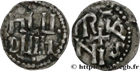 LOUIS THE PIOUS
Type : Denier 
Date : c. 819-822-830 
Mint name / Town : Clermont-Ferrand 
Metal : silver 
Diameter : 18,5  mm
Orientation dies : 6  h...