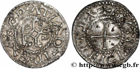 CHARLES THE BALD AND COINAGE IN HIS NAME
Type : Denier 
Date : circa 875-877 
Date : n.d. 
Mint name / Town : Auxerre 
Metal : silver 
Diameter : 20  ...