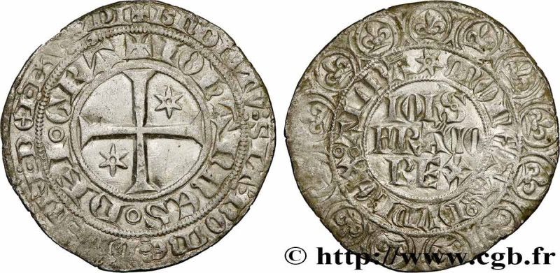 JOHN II "THE GOOD"
Type : Gros à l’étoile 
Date : n.d. 
Metal : silver 
Diameter...