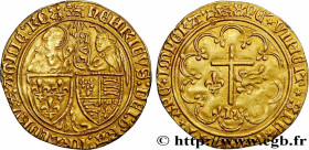 HENRY VI OF LANCASTER
Type : Salut d'or 
Date : 06/09/1423 
Date : n.d. 
Mint name / Town : Rouen 
Metal : gold 
Millesimal fineness : 1000  ‰
Diamete...