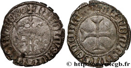 CHARLES VII LE BIEN SERVI / THE WELL-SERVED
Type : Petit blanc au K ou des "gens d'armes" 
Date : 04/12/1431 
Date : n.d. 
Mint name / Town : Chinon 
...