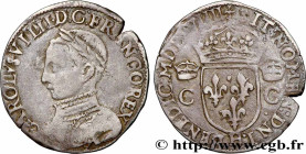 CHARLES IX
Type : Demi-teston, 2e type 
Date : 1569 
Mint name / Town : La Rochelle 
Quantity minted : 26418 
Metal : silver 
Millesimal fineness : 89...