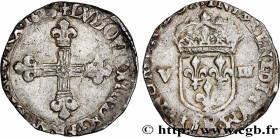 LOUIS XIII
Type : Huitième d'écu, 1er type 
Date : 1615 
Mint name / Town : Bordeaux 
Quantity minted : 26762 
Metal : silver 
Millesimal fineness : 9...