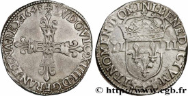 LOUIS XIV "THE SUN KING"
Type : Quart d'écu, 1er type 
Date : 1643 
Mint name / Town : Angers 
Quantity minted : 22226 
Metal : silver 
Millesimal fin...