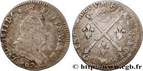 LOUIS XIV "THE SUN KING"
Type : Cinq sols aux insignes de Béarn 
Date : 1702 
Mint name / Town : Pau 
Quantity minted : 65154 
Metal : silver 
Millesi...