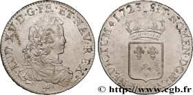 LOUIS XV THE BELOVED
Type : Écu dit "de France" 
Date : 1723 
Mint name / Town : Rouen 
Metal : silver 
Millesimal fineness : 917  ‰
Diameter : 39  mm...
