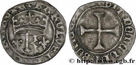 CHARLES VII LE BIEN SERVI / THE WELL-SERVED
Type : Petit blanc au K ou des "gens d'armes" 
Date : 04/12/1431 
Date : n.d. 
Mint name / Town : Chinon 
...