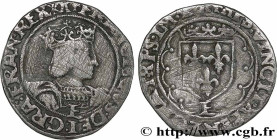 FRANCIS I
Type : Demi-teston, 4e type 
Date : (1540) 
Date : n.d. 
Mint name / Town : Tours 
Quantity minted : 10098 
Metal : silver 
Millesimal finen...