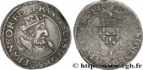 FRANCIS I
Type : Demi-teston, 14e type 
Date : (1540-1547) 
Date : n.d. 
Mint name / Town : Tours 
Quantity minted : 47863 
Metal : silver 
Millesimal...