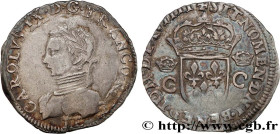 CHARLES IX
Type : Demi-teston, 2e type 
Date : MDLXII 
Date : 1569 
Mint name / Town : Tours 
Quantity minted : 1045 
Metal : silver 
Millesimal finen...