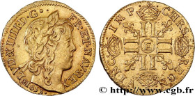 LOUIS XIV "THE SUN KING"
Type : Louis d'or à la mèche longue 
Date : 1653 
Mint name / Town : Tours 
Quantity minted : 900 
Metal : gold 
Millesimal f...