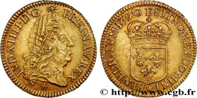 LOUIS XIV "THE SUN KING"
Type : Louis d'or à l'écu, type définitif 
Date : 1690 
Mint name / Town : Tours 
Quantity minted : 115456 
Metal : gold 
Mil...