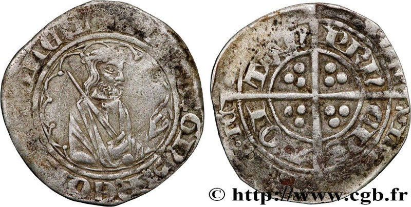 AQUITAINE - DUCHY OF AQUITAINE - EDWARD THE BLACK PRINCE
Type : Demi-gros 
Date ...