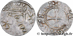 CHÂTEAUDUN - VISCOUNTCY OF CHÂTEAUDUN - THIBAUT LE TRICHEUR
Type : Denier 
Date : c. 970 
Mint name / Town : Châteaudun 
Metal : silver 
Diameter : 18...