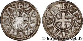 AUVERGNE - BISHOPRIC OF CLERMONT - ANONYMOUS
Type : Denier anonyme 
Date : c. 1030-1060 
Mint name / Town : Clermont 
Metal : silver 
Diameter : 20,5 ...