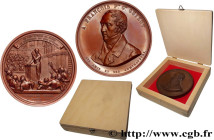 LOUIS-PHILIPPE I
Type : Médaille, François Pierre Guillaume Guizot 
Date : 1844 
Metal : copper 
Diameter : 100  mm
Weight : 534,94  g.
Edge : lisse +...