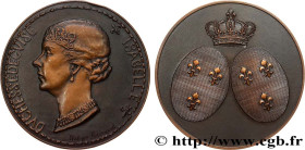 V REPUBLIC
Type : Médaille, Isabelle d’Orléans, duchesse de Guise 
Date : n.d. 
Metal : bronze 
Diameter : 589,5  mm
Engraver : BESNARD Philippe (1885...