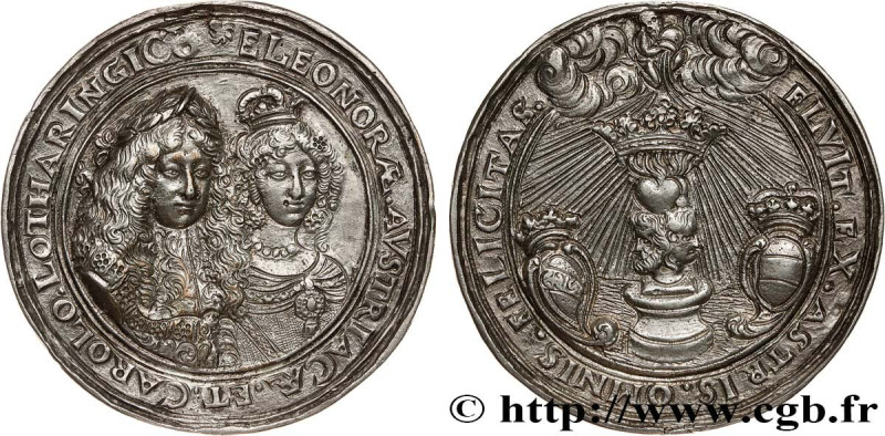 CHARLES V OF LORRAINE (LEOPOLD-NICHOLAS-SIXTE)
Type : Médaille, Mariage de l’arc...