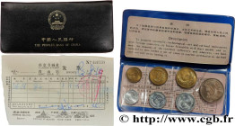 CHINA - PEOPLE'S REPUBLIC OF CHINA
Type : Série 7 Monnaies 
Date : 1980 
Quantity minted : - 
Orientation dies : 12  h.
Obverse legend : (légende en c...