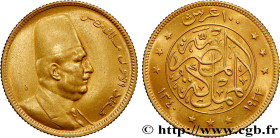 EGYPT - KINGDOM OF EGYPT - FUAD I
Type : 100 Piastres or AH1340 
Date : AH 1340 
Date : 1922 
Quantity minted : 25000 
Metal : gold 
Millesimal finene...