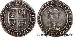 ITALY - LOMBARDY - MANTUA - LOUIS III GONZAGA
Type : Demi-teston  
Date : n.d. 
Mint name / Town : Mantoue 
Metal : silver 
Diameter : 24,5  mm
Orient...