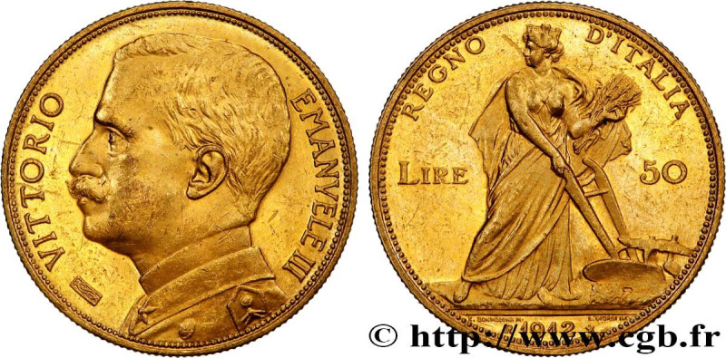 ITALY - KINGDOM OF ITALY - VICTOR-EMMANUEL III
Type : 50 Lire 
Date : 1912 
Mint...